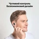 Бездротові Вакуумні Bluetooth навушники в кейсі Remax TWS-41 Чорні - зображення 2
