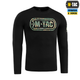 M-Tac футболка Logo довгий рукав Black XL - зображення 3