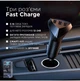 Автомобільний зарядний пристрій Remax Alien III Series 3 x USB 3.1 A Black (RCC322) - зображення 7