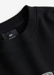 Світшот H&M 33363 Чорний XL - зображення 4