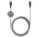Кабель Native Union Anchor Cable USB-C to USB-C Pro 240W Zebra (3 m) (ACABLE-C-ZEB-NP) - изображение 1