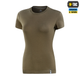 M-Tac футболка 93/7 Summer Lady Dark Olive XS - зображення 1