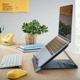 Подставка под ноутбук LEITZ Cosy серая (6426-00-89) - изображение 2
