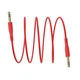 Кабель аудио Borofone BL1 Audiolink Jack 3.5 mm to Jack 3.5 mm 1m Red (BL1R1) - изображение 2