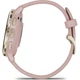 Смарт-годинник Garmin Venu 3S Soft Gold Stainless Steel Bezel with Dust Rose Case and Silicone Band (010-02785-03) - зображення 5