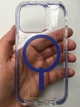 Чехол прозрачный противоударный Gear4 Piccadilly MagSafe Case для Apple Iphone 14 Pro (6.1") Periwinkle Clear - изображение 2