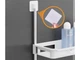 Полиця стелаж у ванну 3 яруси настінна Portable Toilet And Bathroom Storage Rack - зображення 2