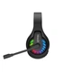 Гарнітура ігрова Bloody GR230 (Black) з мікрофоном, Neon LED Bluetooth + 2.4GHz + 3.5 jack, чорний колір - зображення 2