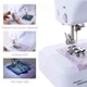 Электрическая швейная машинка Sewing Machine 505 портативная 12 программ строчки с подсветкой реверсом педалью Белая - изображение 4