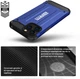 Чехол для смартфона ArmorStandart Panzer для Xiaomi Redmi Note 12 Pro 4G Dark Blue (ARM70812) - изображение 6