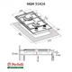 Варочная поверхность газовая Domino Perfelli HGM 31424 WH - изображение 9