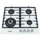 Варочная поверхность газовая Freggia HCG640VGTW - изображение 1