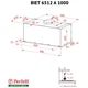 Вытяжка кухонная Perfelli BIET 6512 A 1000 W LED - изображение 8