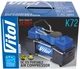 Автокомпресор Vitol К-72 150 psi 25 А 90 л 2 циліндра шланг 5 м з дефлятором клеми (К-72) - зображення 7