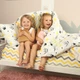 Простынь на резинке Cosas YELLOW ZIGZAG 60х120 (4822070915277) - изображение 4