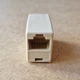 З'єднувач згонка RJ45 UTP 5e (8pin) подовжувач витої пари Бежевий - зображення 3