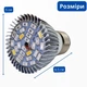 Фітолампа для рослин з радіатором , Фіто лампа повний спектр E27, 28LED 8Вт 670014 - зображення 2