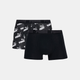 Набір чоловічих трусів 2 штуки Puma Men Aop Boxer 2P 93505401 S Чорний (8720245044936) - зображення 1