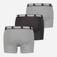 Набір чоловічих трусів 3 штуки Puma Men Everyday Boxer 3P 93529404 M Сірий (8720245134804) - зображення 2