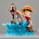 Фигурка Bandai One Piece Monkey D Luffy VS Lord Ван пис Луффи и Хозяин Прибрежных Вод 7 см BS OP MDL LN - изображение 6