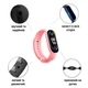 Ремінець Original Designe Xiaomi Mi Band 5 та Mi Band 6 pink - изображение 3
