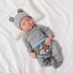 Реалистичная льлька Reborn Baby Doll 45 см - изображение 4