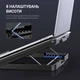 Охолоджуюча підставка для ноутбука OfficePro CP620S Aluminium Silver - зображення 15