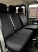 Авточехлы с автоткани для OPEL Movano 1998-2010 Kegel-Blazusiak SOLID 1+2 черные - изображение 1
