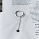 Серебряное кольцо с без камней, вес изделия 1,5 гр (2153559) - изображение 5