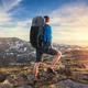Рюкзак туристический Naturehike Rock NH19BP095 60 л + 5 л Графит в клетку (6927595761649) - изображение 10