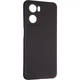 Чохол Fiji Full Soft Premium для OnePlus Nord N20 SE протиударний бампер з мікрофіброю Black - зображення 3