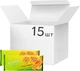 Упаковка вафель Roshen Wafers Sandwich Crunch Лимон 142 г х 15 шт (4823077642067) - изображение 1