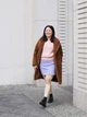Пальто осеннее женское Uniqlo 160481574 L Коричневое (1159798621) - изображение 6