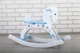 Деревянная лошадка-качалка Pony Star white blue - изображение 1