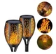 Водонепроникний вуличний садовий ліхтар із ефектом полум'я Solar Flame Led Light Sensor Activated 52 см на сонячній батареї - зображення 3