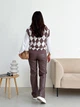 Жилет женский ARTKNIT Ромб L/XL Шоколад (4823093456914) - изображение 5