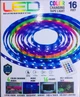 Стрічка світлодіодна RGB UKC Довжина 5 метрів, напруга 12 В, захист IP65, ІЧ-пульт (3528 RGB 2033) - зображення 4