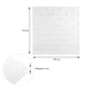 Декоративная 3D панель Sticker Wall самоклейка под кирпич Белый Матовый 700х770х5мм (001-5M) SW-00000587 - изображение 3