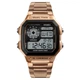 Мужские наручные электронные часы Skmei 1335 Ripple RoseGold - изображение 1