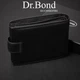 Кошелек мужской Classic из мягкой натуральной кожи DR. BOND M8-1 черный - изображение 4