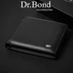 Кошелек мужской Classic с магнитным замком из натуральной кожи DR. BOND MSM-3 черный - изображение 2