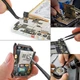 Паяльний набір з РК-дисплеєм JCD 90W 20в1 220V керамічний паяльник з мультиметром A830L у футлярі (sv3682) - зображення 4