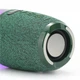 Портативна колонка TG644 5W з RGB підсвічуванням і ремінцем Green - зображення 2