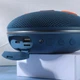 Портативная колонка TG648 5W SD с карабином Blue - изображение 3