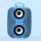 Портативная Bluetooth колонка TG658 8W с RGB подсветкой Blue - изображение 4