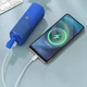Портативная колонка TG807 5W с наушниками Blue - изображение 2
