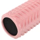 Массажный роллер ролик мфр заполненный пеной Zelart Grid Line Roller 9392 длина 45см Pink - изображение 7