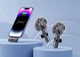 Бездротовий петличний мікрофон, петличка для запису аудіо, для IOS, чорний (78452360) - зображення 7