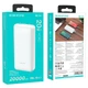 Повербанк BOROFONE 19A-20000мАч Power Bank 2хUSB, MicroUSB/Type-C, протиударний, вогнетривкий Білий - зображення 5