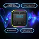 Автомобільний FM трансмітер Bluetooth GTM G38 Car-Fm модулятор із Hands-Free CVC, microSD, 2 USB+Type-C - зображення 5